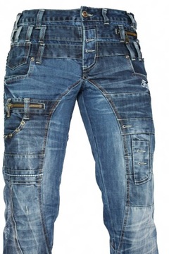 Spodnie jeansy, dzinsy KOSMO LUPO KM020