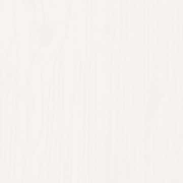 vidaXL Каркас кровати, белый, 120x190 см, массив дерева