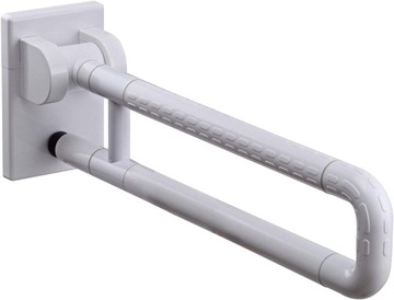 PORĘCZ UCHYLNA DO TOALETY DLA NIEPEŁNOSPRAWNYCH BIAŁA 60CM