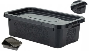 Pojemnik plastikowy 4,5l multibox czarny
