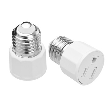 2 szt. E26 E27 adapter gniazda żarówki 2 lub 3