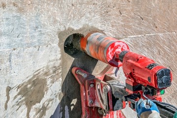 АЛМАЗНАЯ СВЕРЛА ДЛЯ БЕТОНА 132 x 450 мм ОТВЕРСТИЕ СВЕРЛА RITCH