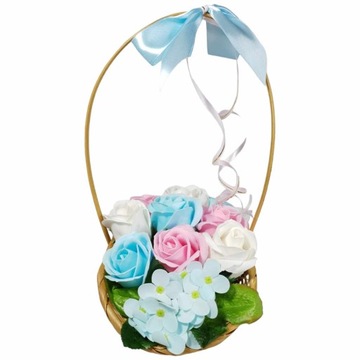 Букет подарочная корзина мыло цветы ПОДАРОК ​​baby Shower ТОППЕР надпись лопаты