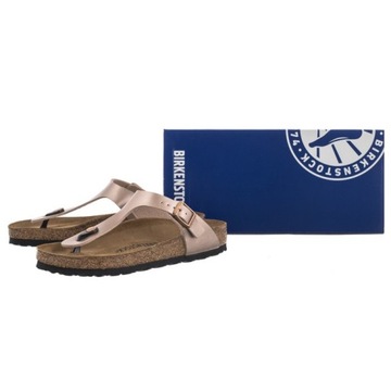 Damskie Klapki Japonki Birkenstock Gizeh BS Copper 1023943 Miedziane