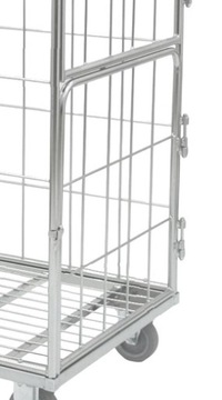 WÓZEK TRANSPORTOWY MOCNY 300kg MAGAZYNOWY SKŁADANY 800x700x1500 POLSKI CYNK
