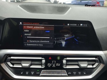 BMW Seria 3 G20-G21 Touring 2.0 320d 190KM 2021 BMW Seria 3 M-Sport XDrive 2.0 MHEV 190KM Salon Polska Faktura Vat 23 Gwar, zdjęcie 28