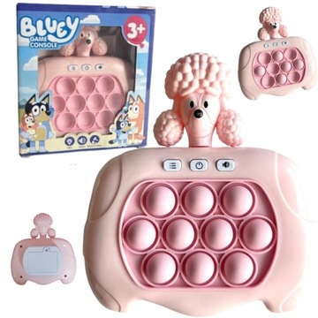 Gra Coco Bluey i Bingo ZRĘCZNOŚCIOWA POP IT ANTYSTRESOWA ELEKTRONICZNA HIT