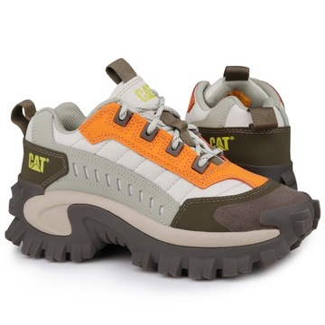 Buty sportowe Caterpillar INTRUDER MOSS GREY/ORIOLE VERT