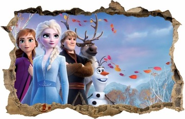 Kraina lodu FROZEN Naklejka na ścianę 40x26 #136