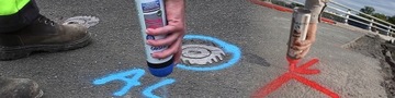 SOPPEC FLUO SPRAY ГЕОДЕЗИЦИОННАЯ КРАСКА ЖЕЛТАЯ 12 шт.