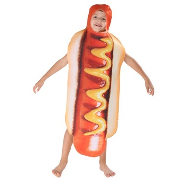 Kostium na Halloween dla dzieci hot dog cosplay kostium sceniczny