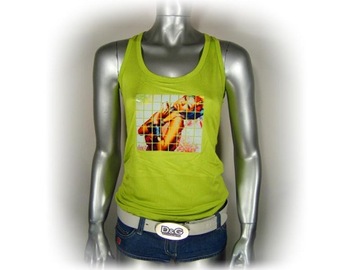 БЛУЗКА-БОКСЕР СПОРТСМЕНА ТОП ПРИНТ ФОТО ЯПОНСКИЙ