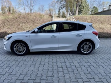 Ford Focus IV Hatchback 1.5 EcoBoost 150KM 2019 Ford Focus Full LedNaviAsystent ParkowaniaST-LINEFull OpcjaORYGINALNY LAKI, zdjęcie 7