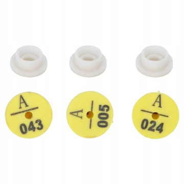 Серьга с номером