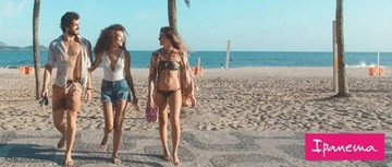 Klapki sandały damskie Ipanema piankowe miękkie stylowe na lato na plażę