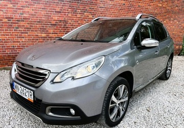 Peugeot 2008 I SUV 1.2 PureTech 110KM 2015 Peugeot 2008 Compass Czujniki Navi Gwarancja w cenie Warszawa VKXA 1.2, zdjęcie 1