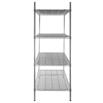 ГАСТРОНОМИЧНАЯ складская полка проволочная, 4 ПОЛКИ, 180х180х60см Мега-М