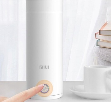 MIUI ELEKTRYCZNY CZAJNIK TERMOS KUBEK 3W1 400ml