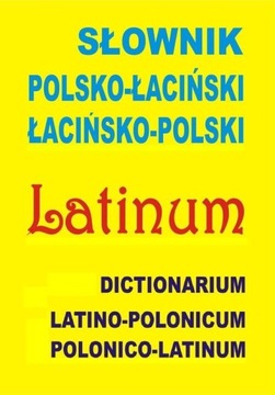 SŁOWNIK POLSKO-ŁACIŃSKI ŁACIŃSKO-POLSKI, KŁYS ANNA