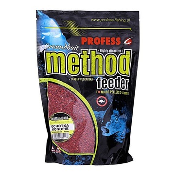 PROFESS Gotowa Zanęta + Pellet - OCHOTKA - KONOPIE