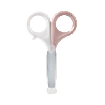 Детские маникюрные ножницы в футляре без BPA Old Pink 0 m+, Beaba