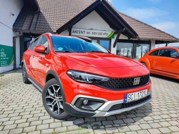 Fiat Tipo II Hatchback Facelifting 1.0 T3 Turbo 100KM 2022 Fiat Tipo Top - wersja Cross , bezwypadkowy+6 t.km