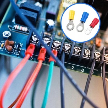 НАБОР ИЗОЛИРОВАННЫХ РАЗЪЕМОВ 160 ШТ. ЭЛЕКТРИЧЕСКИЕ РАЗЪЕМЫ РАЗЪЕМЫ