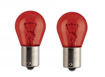 PHILIPS STANDARD ŻARÓWKA 12V PR21W 21W CZERWONA - 2 SZTUKI