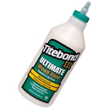 Клей Titebond III Ultimate Wood 946 мл для водонепроницаемой древесины D4 для наружных работ