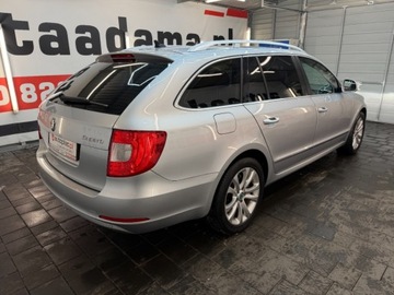 Skoda Superb II Sedan 2.0 TDI CR DPF 140KM 2013 Skoda Superb duze rodzinne kombi w 4x4 z automatyczna skrzynia dsg w bogat, zdjęcie 4