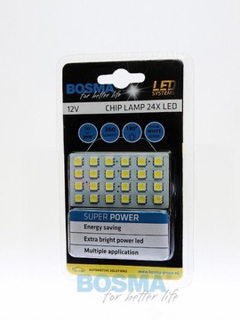 PANEL LED 12V 20XSMD 6000K 65X35MM