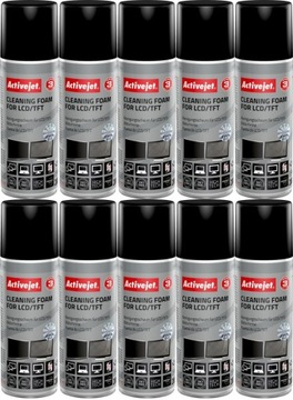 Pianka do czyszczenia matryc LCD/TFT Activejet AOC-104 200ml x10