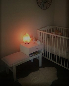 Lampa solna bryła jonizator 7-9kg sól Kłodawska
