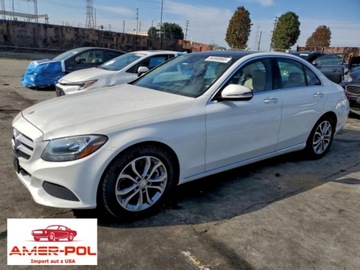 Mercedes Klasa C W205 2016 Mercedes-Benz Klasa C 2016 MERCEDES-BENZ C 300 2.0 Benzyna 241KM