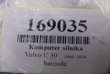 VOLVO C30 JEDNOTKA MOTORU 31211076