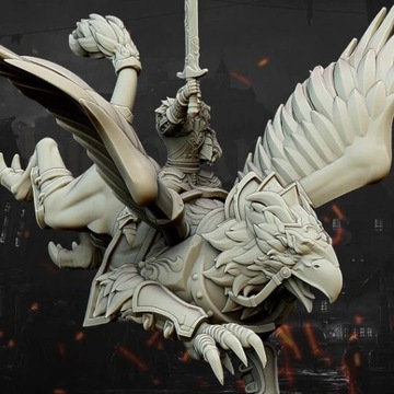 Highlands Miniatures Hero on Griff