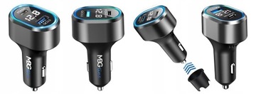 Автомобильное зарядное устройство MBG Line USB C PD 65 Вт + QC3.0
