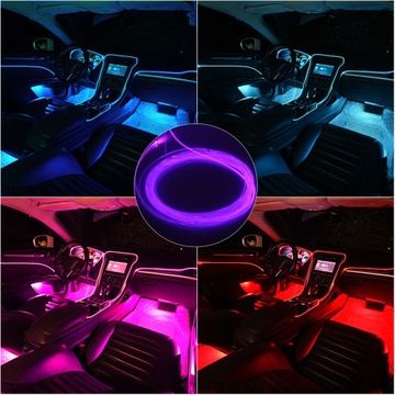 RGB СВЕТОДИОДНОЕ ОСВЕЩЕНИЕ ИНТЕРЬЕРА САЛОНА АВТОМОБИЛЯ