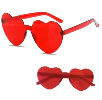 ХИППИ ОЧКИ С РОЗОВЫМ СЕРДЦЕМ ВЕЧЕРИНКА 70-Х ГОДОВ