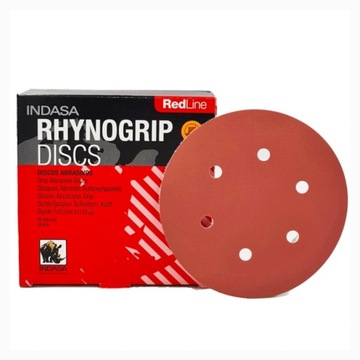 INDASA RED Krążek ścierny RZEP 150mm P1000 50szt