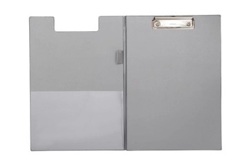 Podkładka otwierana z klipsem do pisania A4 SREBRNA MAUL clipboard teczka