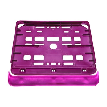 Ramka tablicy rejestracyjnej motocyklowa różowa UTAL