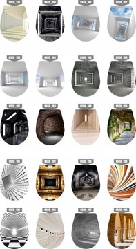 Наклейка Skin Mat на сиденье унитаза, унитаз