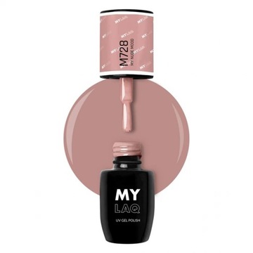 MY NUDE MOOD MYLAQ Lakier Hybrydowy 5 ml Nudziak