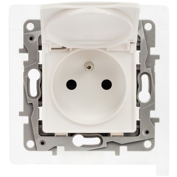 LEGRAND NILOE Одинарная розетка IP44, белый 764537