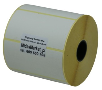 SAMOPRZYLEPNE ETYKIETY 90x45 /1000 MidasMarket_pl