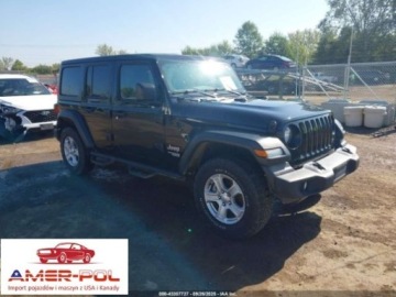Jeep Wrangler IV 2019 Jeep Wrangler JEEP WRANGLER UNLIMITED SPORT S 4X4 3.6 Benzyna 285KM