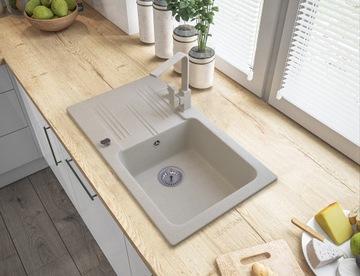 БЕЖЕВЫЙ ДОЗАТОР ЖИДКОГО МЫЛА ДЛЯ КВАДРАТНОЙ РАКОВИНЫ