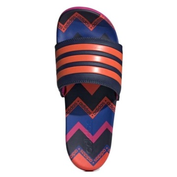 KLAPKI ADIDAS ADILETTE COMFORT SPORTOWE BASENOWE PLAŻOWE MULTIKOLOR R.38