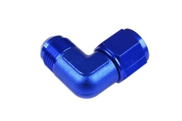 AN12 90st Переходник с женского на мужской ниппель JIC Blue FMIC